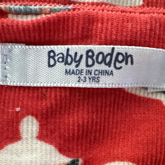 Tea Set Patterned Baby Boden Dress - Picture 3 of 6